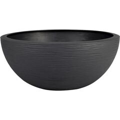 Plastic pot EDA Plastiques VASQUE GRAPHIT 40 X 16.5 cm 14.9 L