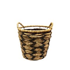 Wicker pot Mega Collections ZigZag Potato Basket Dark Brown D26H23