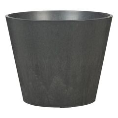 Pot plastic outdoor Scheurich 265/40 PURISTA+ CARBON