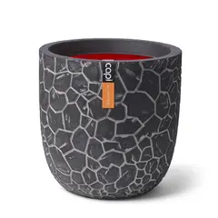 Flower pot Capi Europe Planter ball Clay NL 35x34cm anthracite