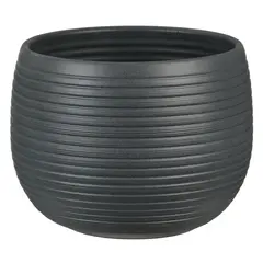 Горшок керамический цветочный Scheurich 744/24 COVER-POT GRAPHITE STONE