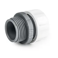 Connector with transition Bradas White line WL-4116 1/2"-3/4"