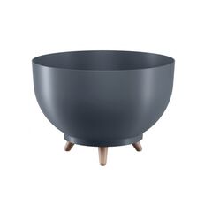 Flower pot with legs FORM PLASTIC Bowl Satina  40 anthracite