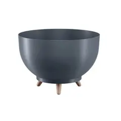 Горшок цветочный на ножках FORM PLASTIC Bowl Satina  40 антрацит