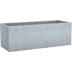 ქოთანი პლასტმასის ეზოს Scheurich 240/80 C-CUBE LONG Stony Grey