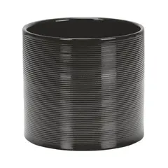 Горшок керамический цветочный Scheurich GLASS GREY 19/828