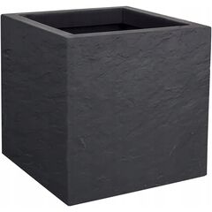 Plastic pot  EDA Plastiques CARRE VOLCANIA'UP 29,5 X 29,5 X 29,5 cm 21 l