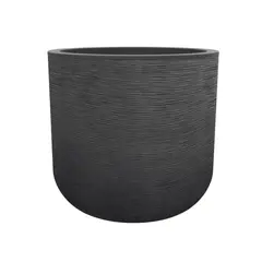 Горшок пластиковый EDA Plastiques Rond GRAPHIT'UP 48,5x46,2см 67л
