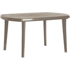 Table Curver Elise 137x90x73 cappuccino