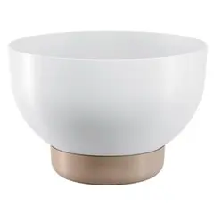 Горшок цветочный с подставкой FORM PLASTIC Bowl Satina  Eco 30 белый