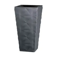 ქოთანი ყვავავილის FORM PLASTIC Diva Slim square 40 ანტრაციტი 4680-014