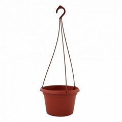 Flowerpot with hanger Aleana Gloria 25x16cm terracota