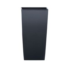 Plastic pot for flowers Prosperplast URBI SQUARE DURSE DURS 265 mm black