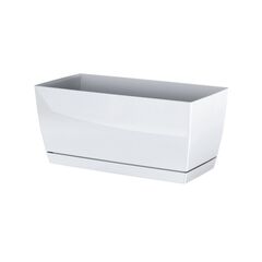 Plastic pot for flowers Prosperplast COUBI CASE DUPP S449 240 mm white