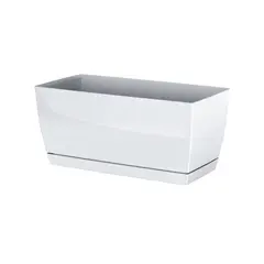 Plastic pot for flowers Prosperplast COUBI CASE DUPP S449 240 mm white