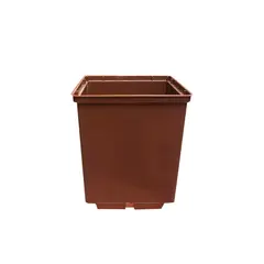 Plastic pot Aleana 7x8 cm terracotta