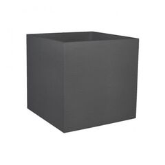 Plastic pot EDA Plastiques POT CARRE GRAPHIT 49,5x49,5x49,5cm 57L