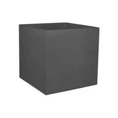 Пластиковый горшок EDA Plastiques POT CARRE GRAPHIT 49,5x49,5x49,5см 57л