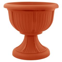 Flower Pot Plastic with a stand Leon 41 (terracotta)