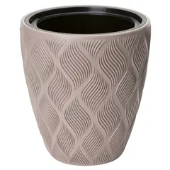 ქოთანი ყვავავილის FORM PLASTIC Flow Slim 40 ყავისფერი 4730-051