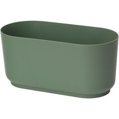 ქოთანი ყვავავილის FORM PLASTIC Satina box 27 მწვანე ჩაის 4292-085