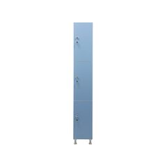 Locker for changing rooms WL 13-30 blue/white 1900x300x500 mm
