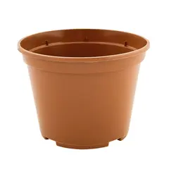 Plastic pot Aleana 12x9 cm terracotta