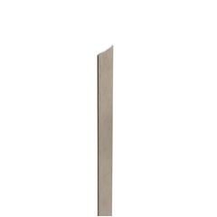 Aluminum strip Arcansas titanium glossy 20x2x1000 mm