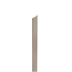 Aluminum strip Arcansas titanium glossy 30x2x1000 mm