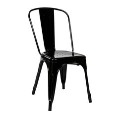Chair metal black 45x84.5 cm