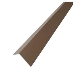 Aluminum corner Arcansas brown 2600X10X10 mm