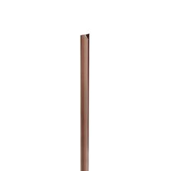 Aluminum profile T-shaped Arcansas copper glossy 15x15x1000 mm