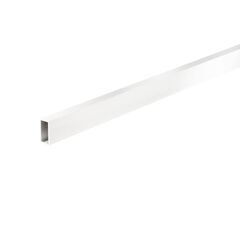 Aluminum profile rectangular Arcansas white 20x10x1000 mm