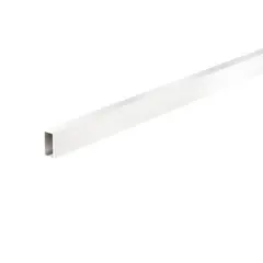 Aluminum profile rectangular Arcansas white 20x10x1000 mm