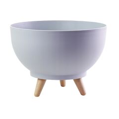 Flower pot with legs FORM PLASTIC Bowl Satina 40