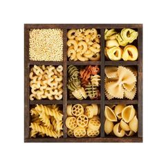 Picture on glass Styler GL513 PASTA BOX 30X30 cm