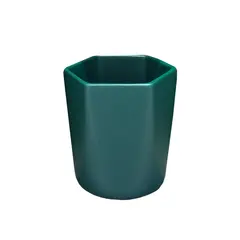 Pot ceramic emerald Oriana №4 0,35l