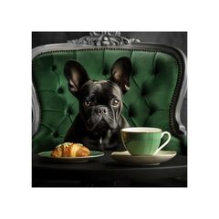 Picture on glass Styler GL501 BULLDOG 30X30 см