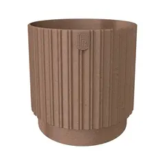 ქოთანი ყვავილის FORM PLASTIC Mika Cyli Petit 26 Eco Wood natural wood