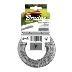 Леска для триммера квадратная Bradas Ripper Dual ZRK24100K 2.4 мм 100 м