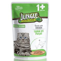 Wet food for cats Jungle chicken 100gr