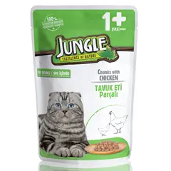 Wet food for cats Jungle chicken 100gr