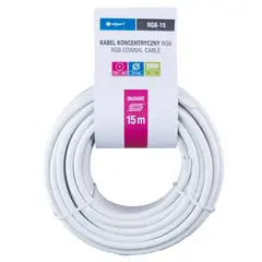 Coaxial cable DPM RG6 15m