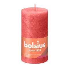 Свеча столбик  Rust Spice blossom 130/68 мм