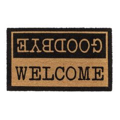 Коврик Hamat Ruco Print Welcome Goodbye 45x75 см