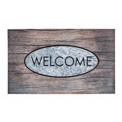 ფეხსაგები Hamat Residence Welcome wood 45x75 სმ
