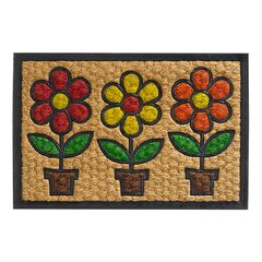 Mat Hamat Boucara Decor Flower Pots 40x60 cm