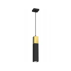Подвес Luminex 4138 Tulum gold 1 GU10 8W черный золото