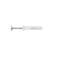 Expansion dowel Koelner 6 mm with taper head screw and cross slot 3.5x30 mm 80 pcs