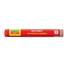 Пергаментная бумага для выпечки Bonus 5 м
